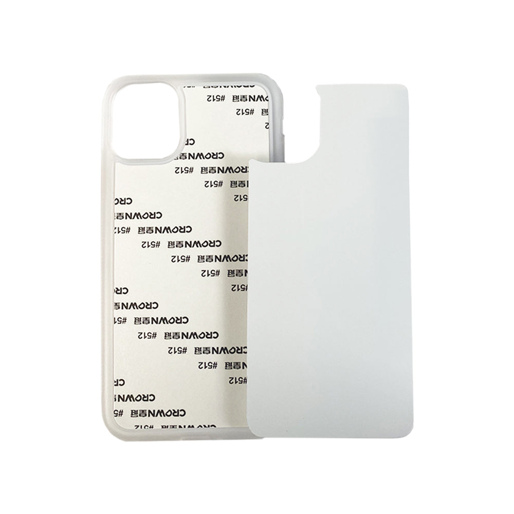 iPhone 11 Sublimation Phone Case - Transparent Rubber
