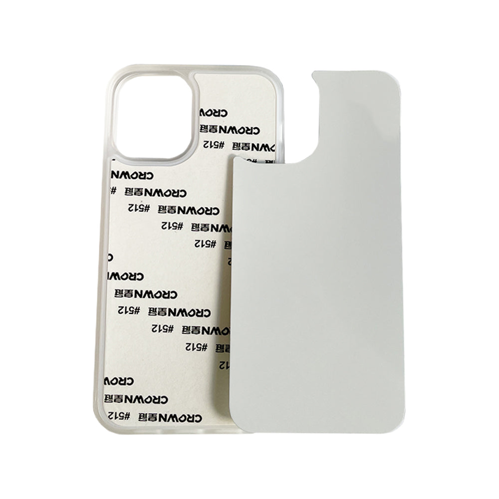 iPhone 12 Mini Sublimation Phone Case - Transparent Rubber