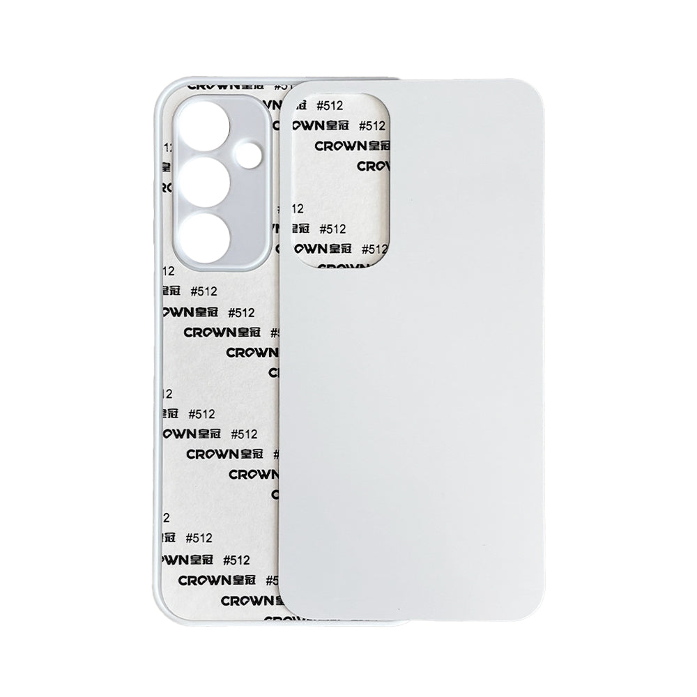 Galaxy A35 Sublimation Phone Case - White Rubber