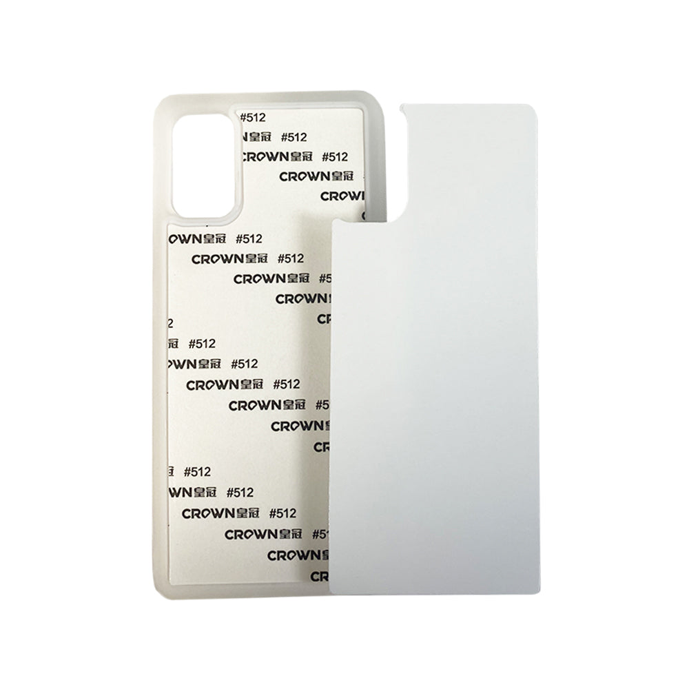 Galaxy A41 Sublimation Phone Case - Transparent Rubber