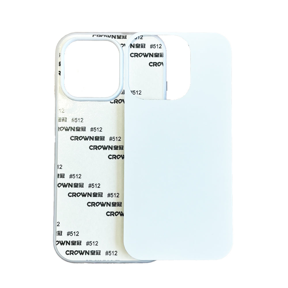 iPhone 16 Pro Sublimation Phone Case - Clear Rubber
