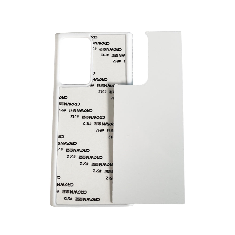 Galaxy Note 20 Ultra Sublimation Phone Case - White Rubber