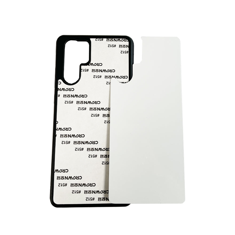 Huawei P30 Pro Sublimation Phone Case - Black Rubber