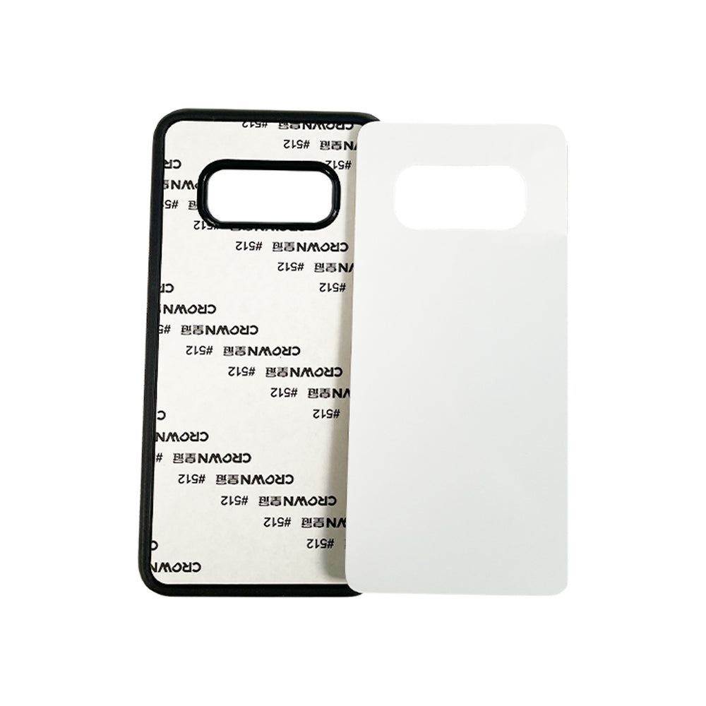 Galaxy S10e Sublimation Phone Case - Black Rubber