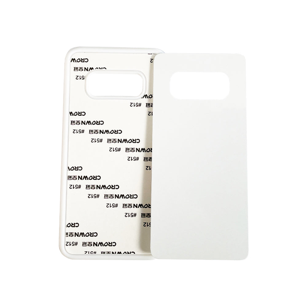 Galaxy S10e Sublimation Phone Case - White Rubber