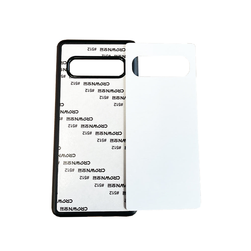 Galaxy S10 Sublimation Phone Case - Black Rubber