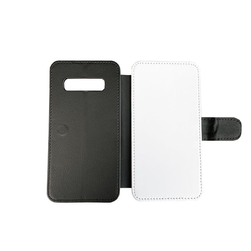 Galaxy S10+ Leather Flip Sublimation Phone Case
