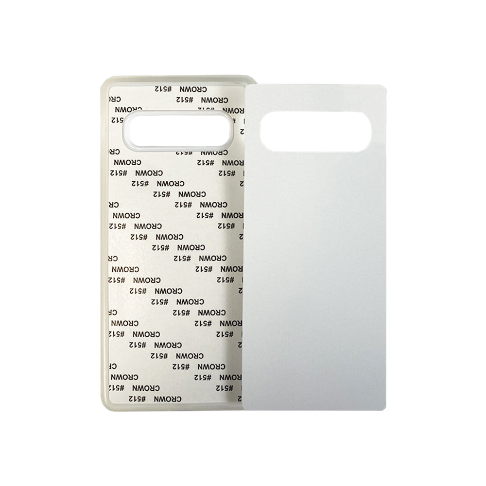 Galaxy S10+ Sublimation Phone Case - Transparent Rubber