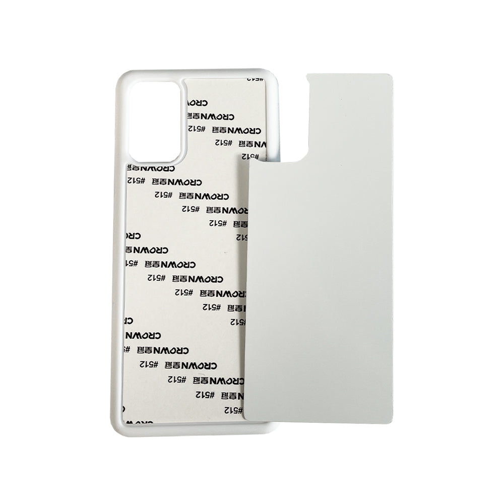 Galaxy S20+ Sublimation Phone Case - White Rubber