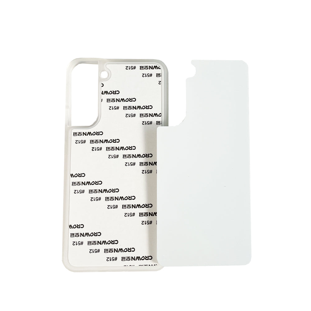 Galaxy S22+ Sublimation Phone Case - Transparent Rubber