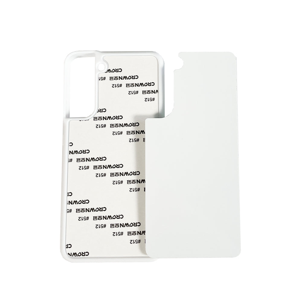 Galaxy S22+ Sublimation Phone Case - White Rubber