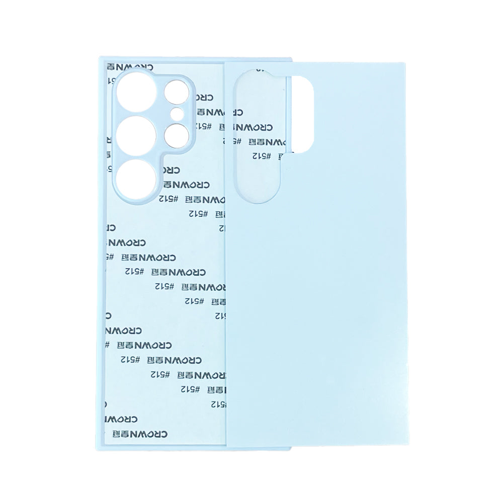 Galaxy S24 Ultra Sublimation Phone Case - White Rubber