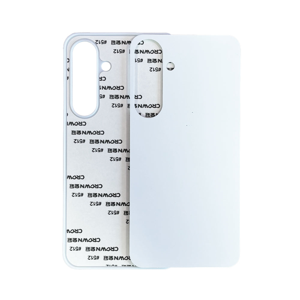 Galaxy S25 Plus Sublimation Phone Case - White Rubber