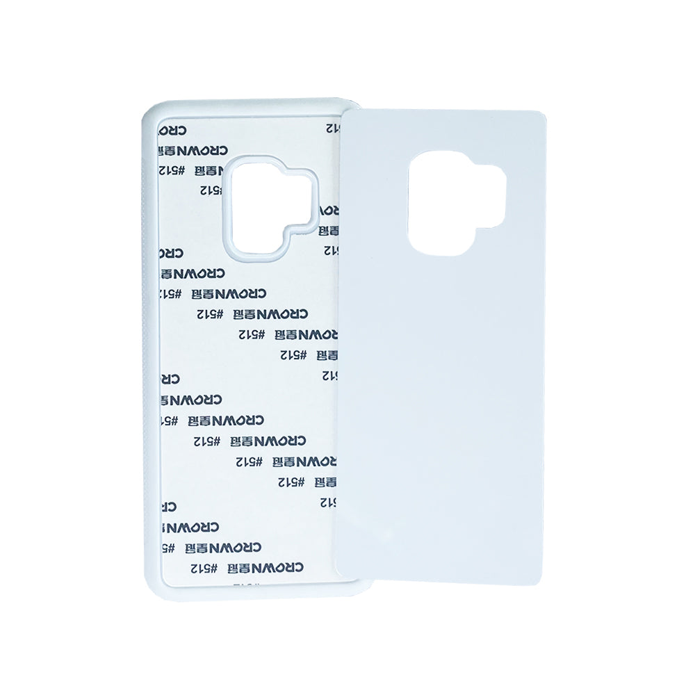 Galaxy S9 Sublimation Phone Case - White Rubber