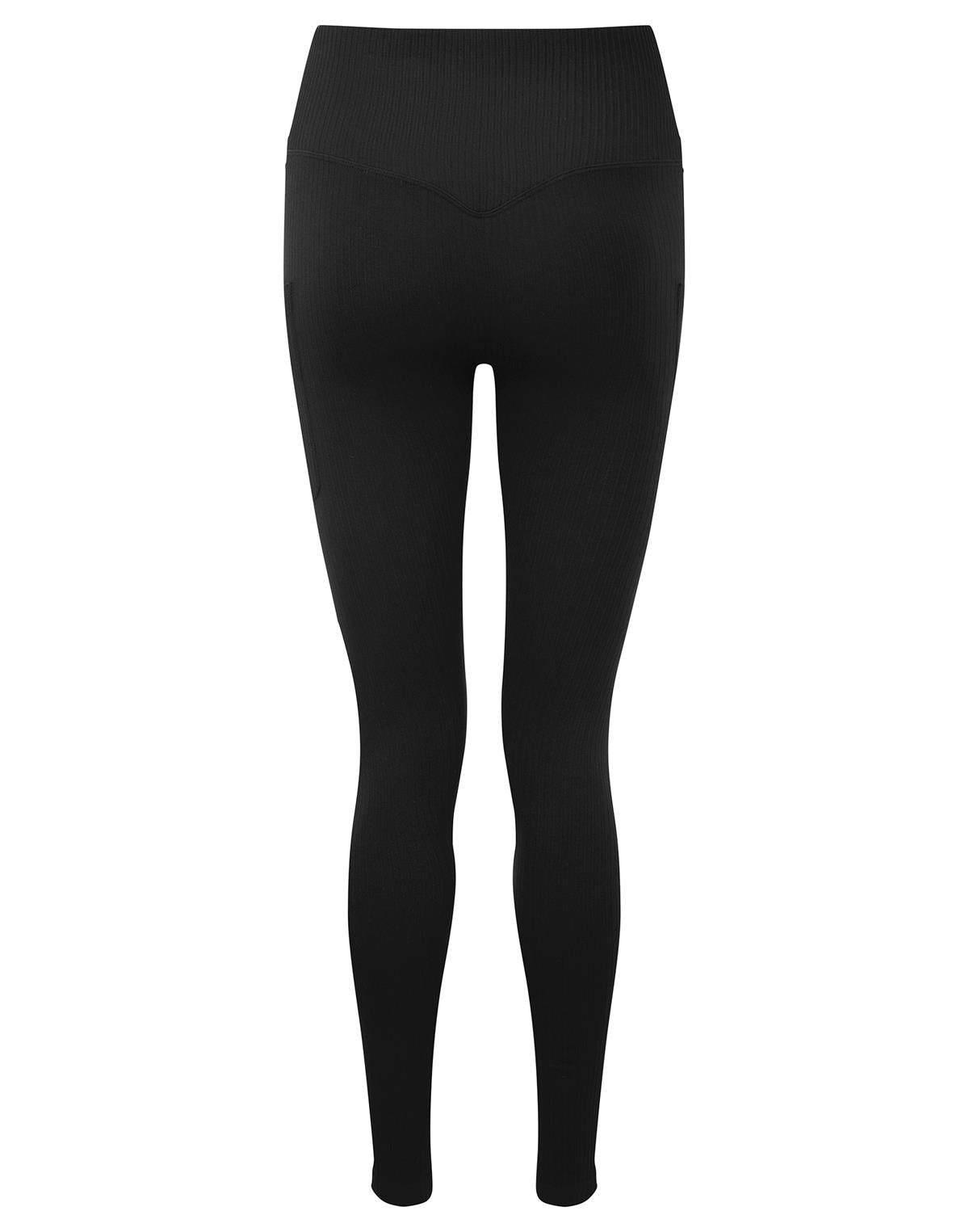TriDri Women's Ribbed Seamless 3D Fit Leggings (TR211)