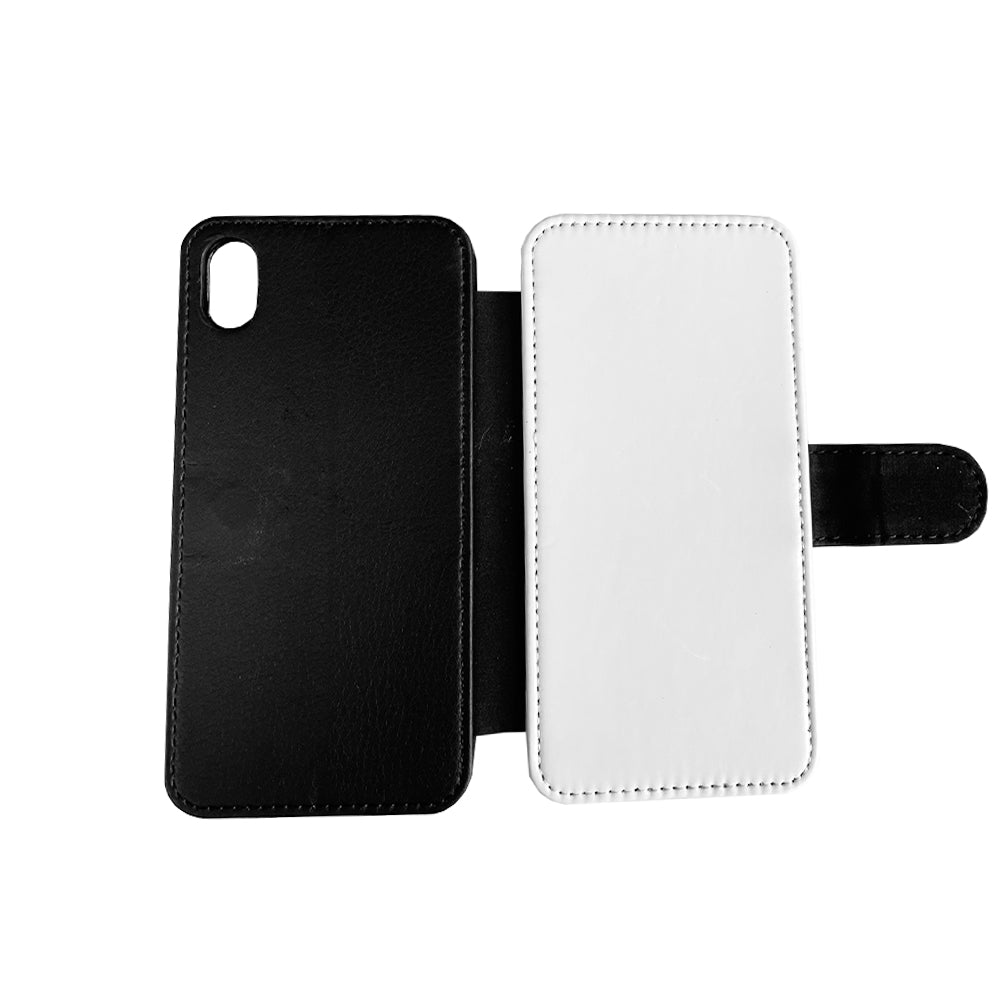 iPhone XR Leather Flip Sublimation Phone Case