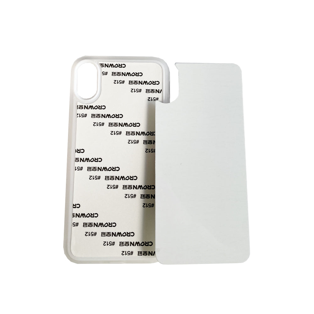 iPhone X / XS Sublimation Phone Case - Transparent Rubber