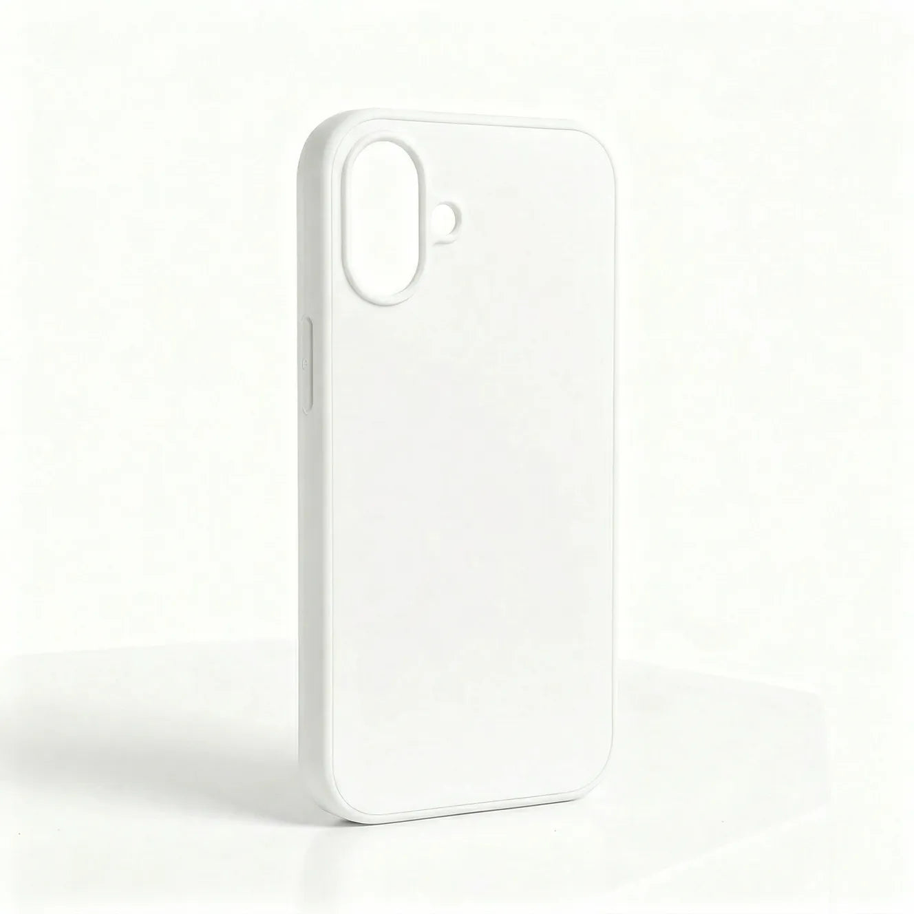 iPhone 16 Sublimation Phone Case - White Rubber