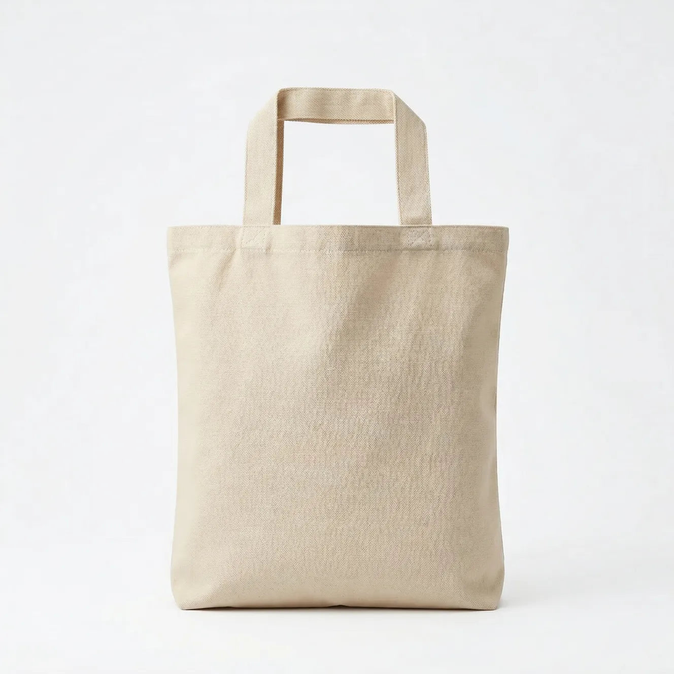 Soft Polyester Tote Bag - Natural Small (26 x 34cm)