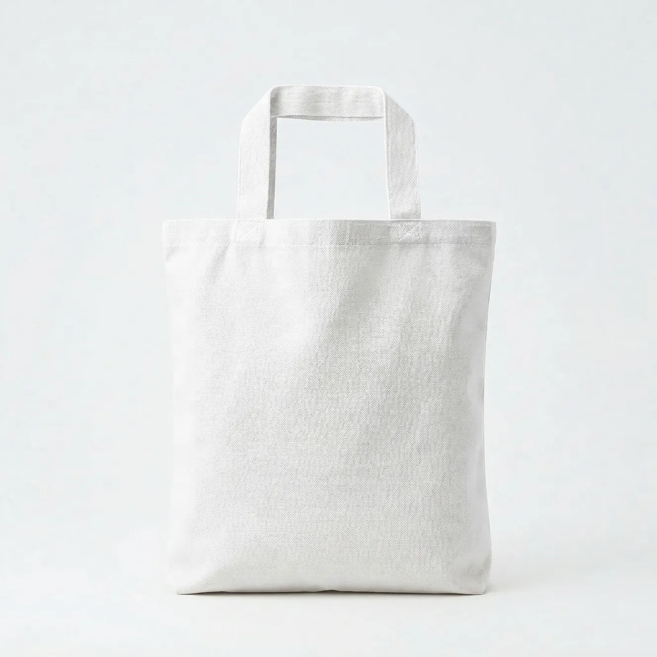 Soft Polyester Tote Bag - White Small (26 x 34cm)