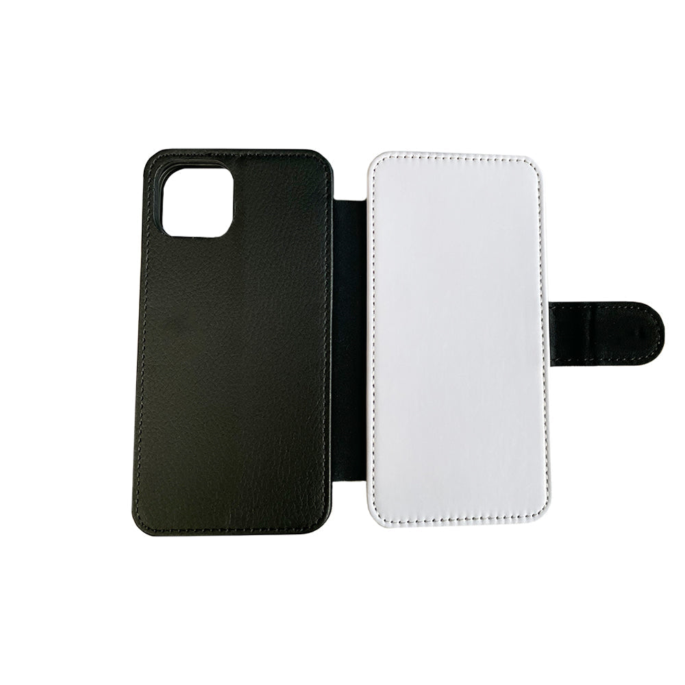 iPhone 15 Leather Flip Sublimation Phone Case