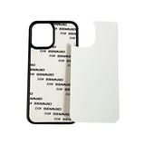 iPhone 12 Mini Sublimation Phone Case - Black Rubber