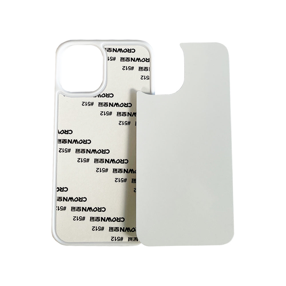 iPhone 12 Mini Sublimation Phone Case - White Rubber