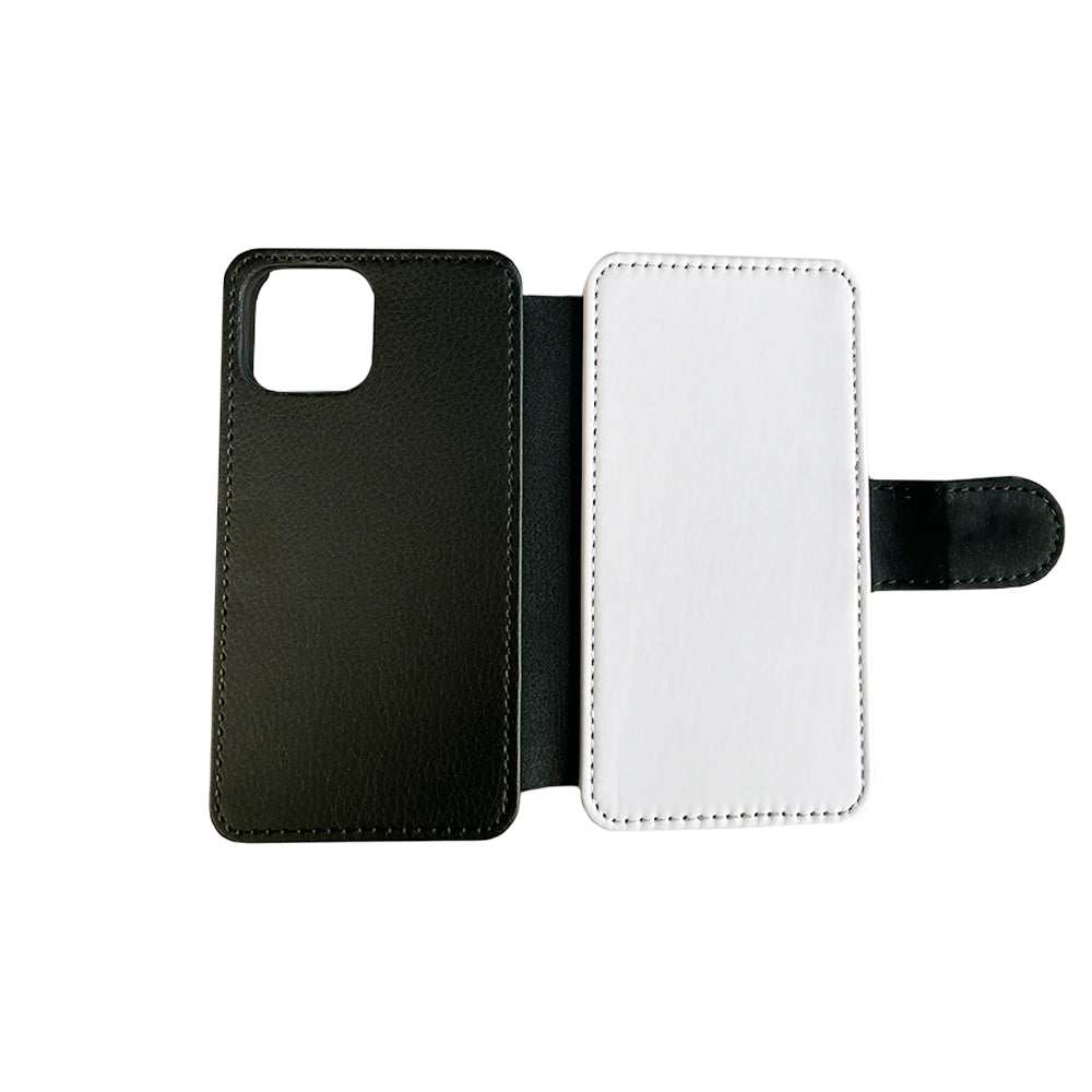 iPhone 13 Mini Leather Flip Sublimation Phone Case
