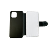 iPhone 13 Mini Leather Flip Sublimation Phone Case
