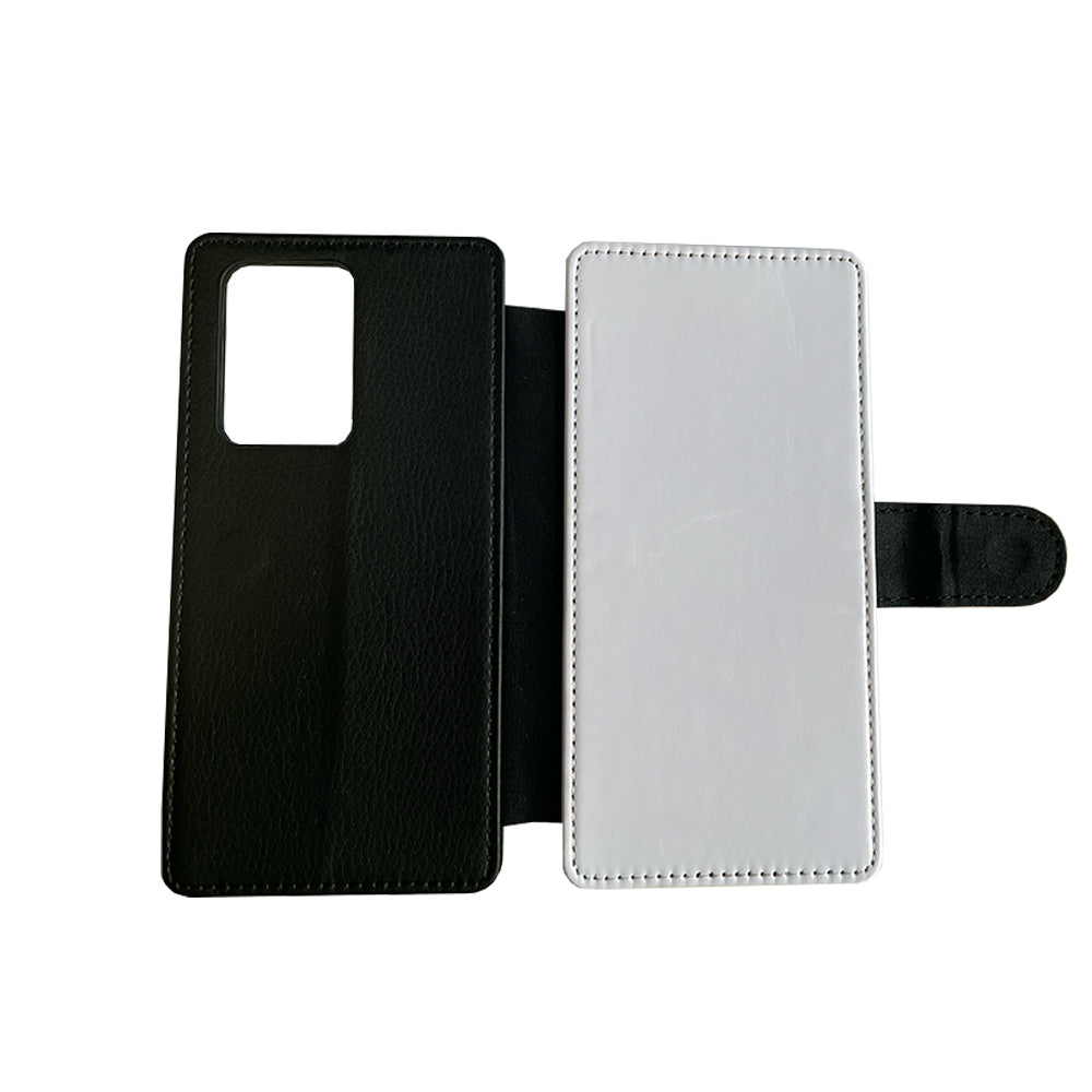 Galaxy S20 Ultra Leather Flip Sublimation Phone Case