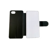 iPhone 6 / 7 / 8 / SE Leather Flip Sublimation Phone Case
