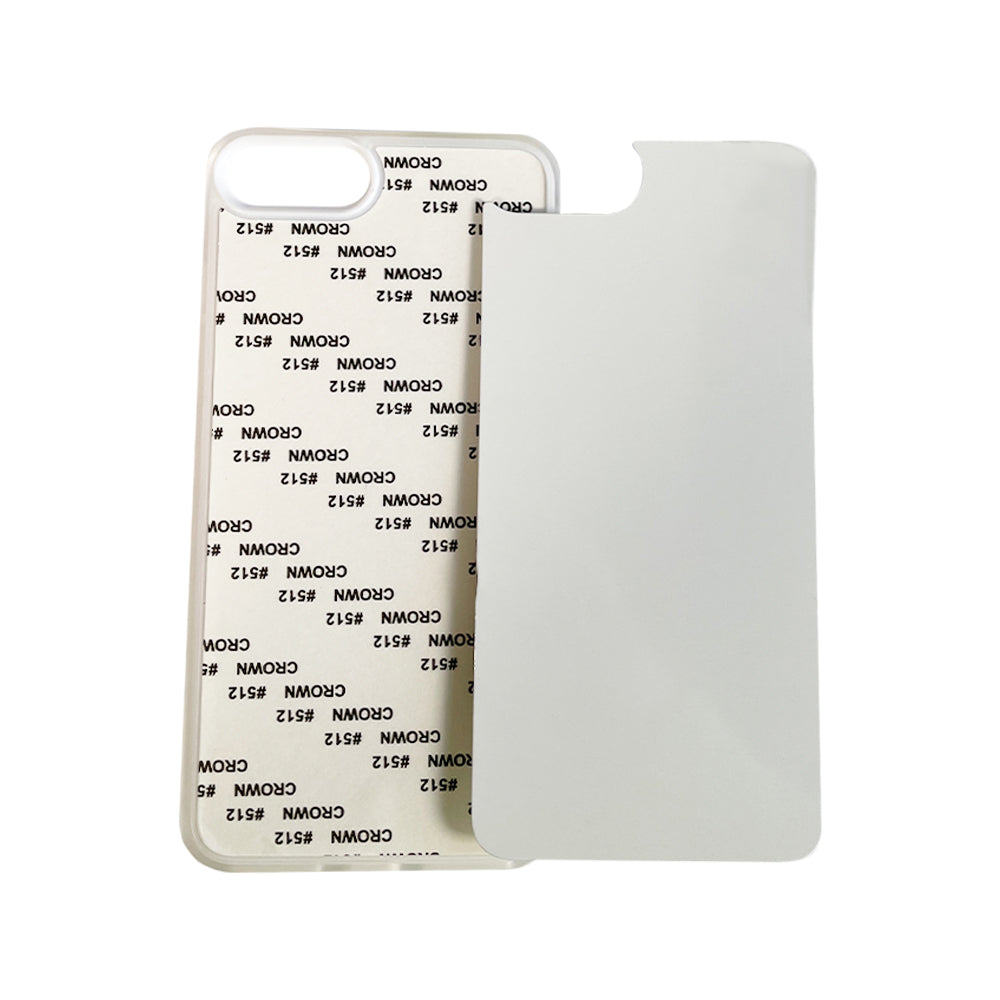 iPhone 6+ / 7+ / 8+ Sublimation Phone Case - Transparent Rubber