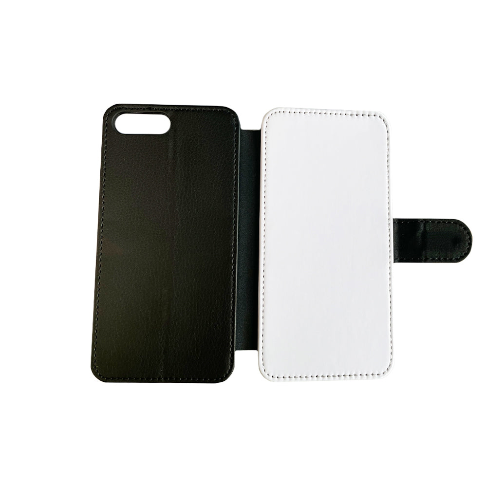 iPhone 6+ / 7+ / 8+ Leather Flip Sublimation Phone Case