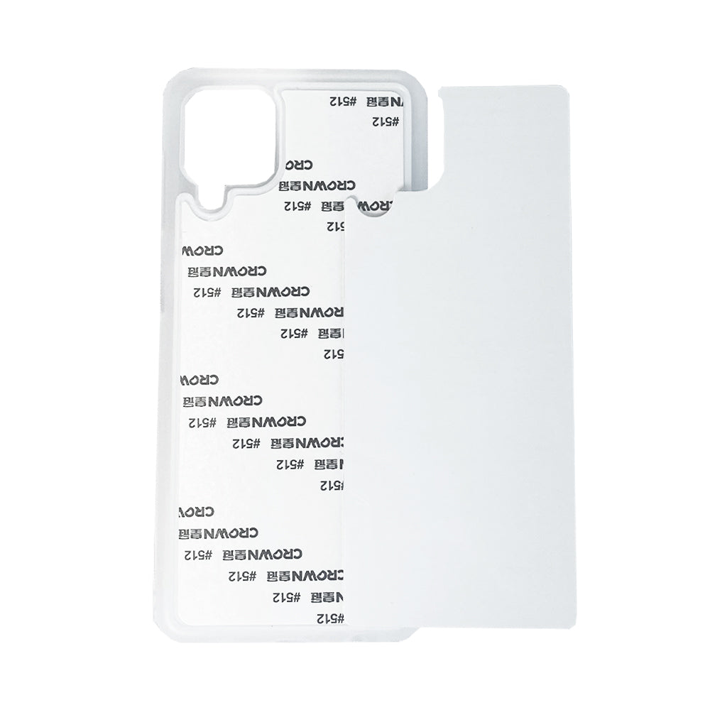 Galaxy A12 Sublimation Phone Case - Transparent Rubber