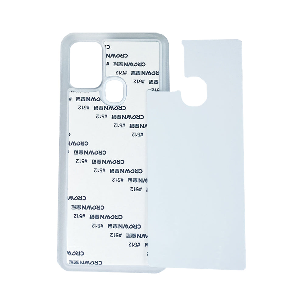 Galaxy A21s Sublimation Phone Case - Transparent Rubber