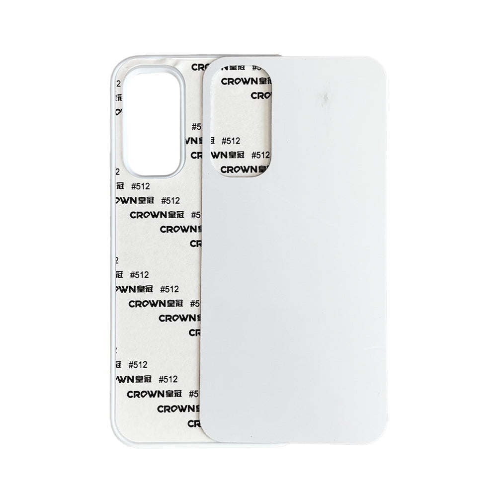 Galaxy A34 Sublimation Phone Case - White Rubber