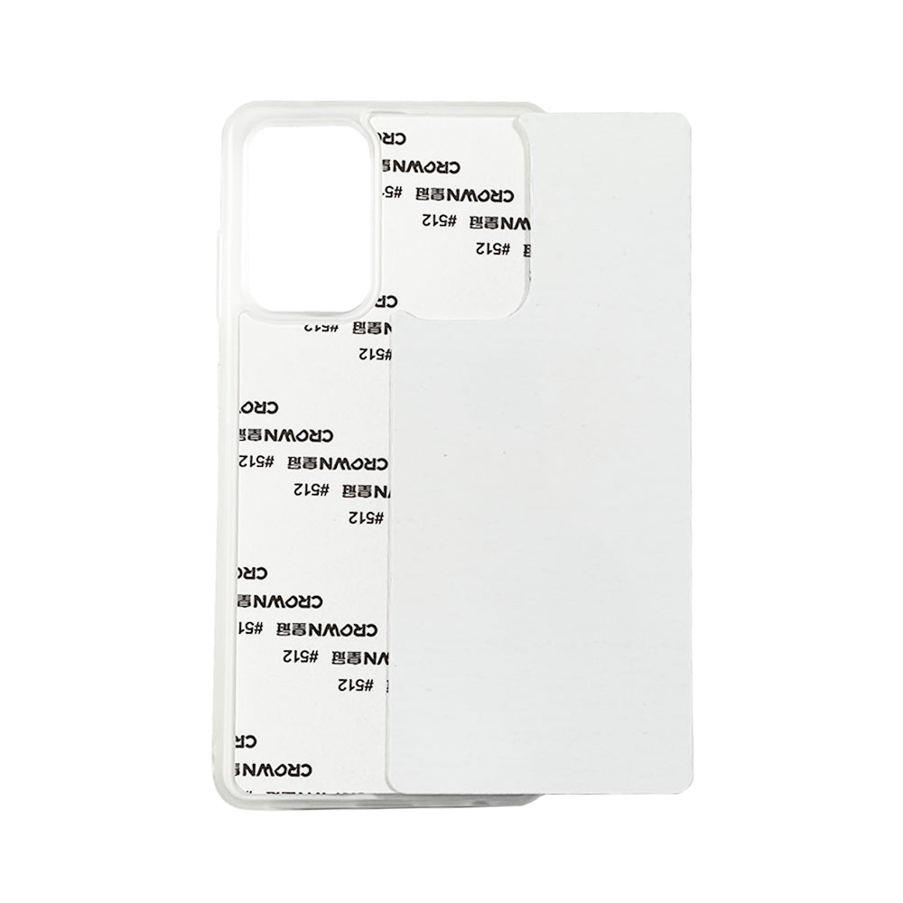 Galaxy A52 Sublimation Phone Case - Transparent Rubber