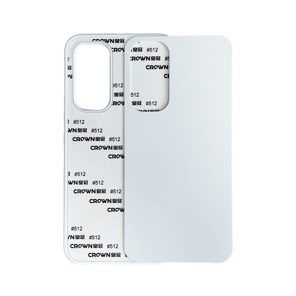 Galaxy A54 Sublimation Phone Case - White Rubber