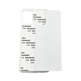 Galaxy A71 Sublimation Phone Case - Transparent Rubber