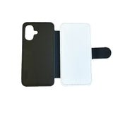 iPhone 16 Leather Flip Sublimation Phone Case