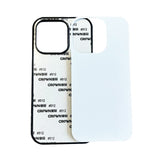 iPhone 16 Pro Max Sublimation Phone Case - Black Rubber
