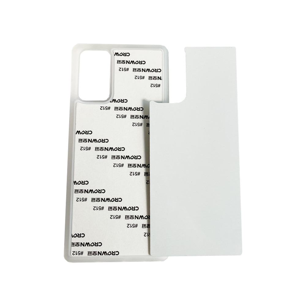 Galaxy Note 20 Sublimation Phone Case - Transparent Rubber