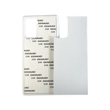 Galaxy Note 20 Sublimation Phone Case - White Rubber