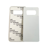 Galaxy S10e Sublimation Phone Case - Transparent Rubber