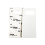 Galaxy S10e Sublimation Phone Case - White Rubber