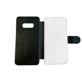 Galaxy S10e Leather Flip Sublimation Phone Case
