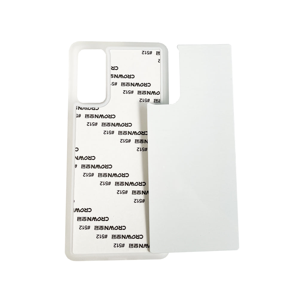 Galaxy S20FE Sublimation Phone Case - Transparent Rubber