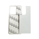 Galaxy S20 Ultra Sublimation Phone Case - Transparent Rubber