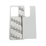 Galaxy S20 Ultra Sublimation Phone Case - White Rubber
