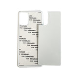 Galaxy S20+ Sublimation Phone Case - White Rubber